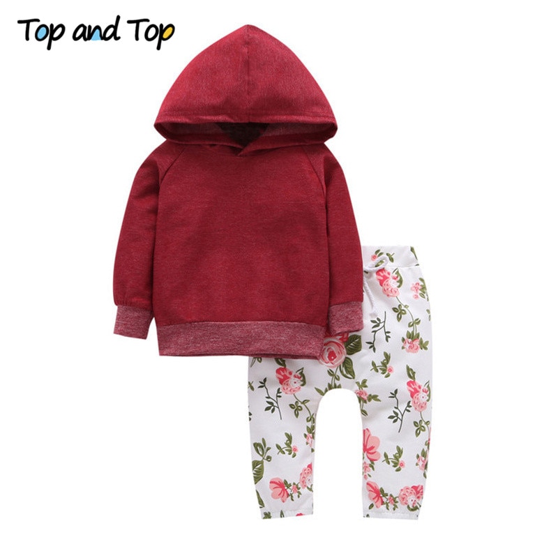 Baby Girl Outfits Hoodie and Pants